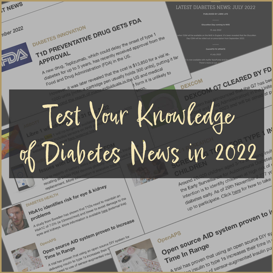 Diabetes News Quiz 2022