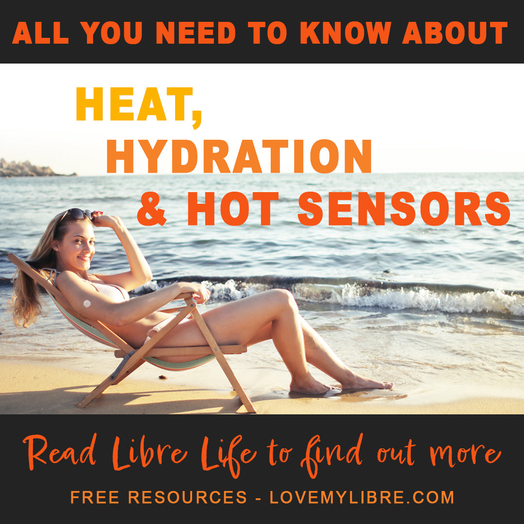 Using a CGM in hot weather: keeping your sensor secure in a heatwave