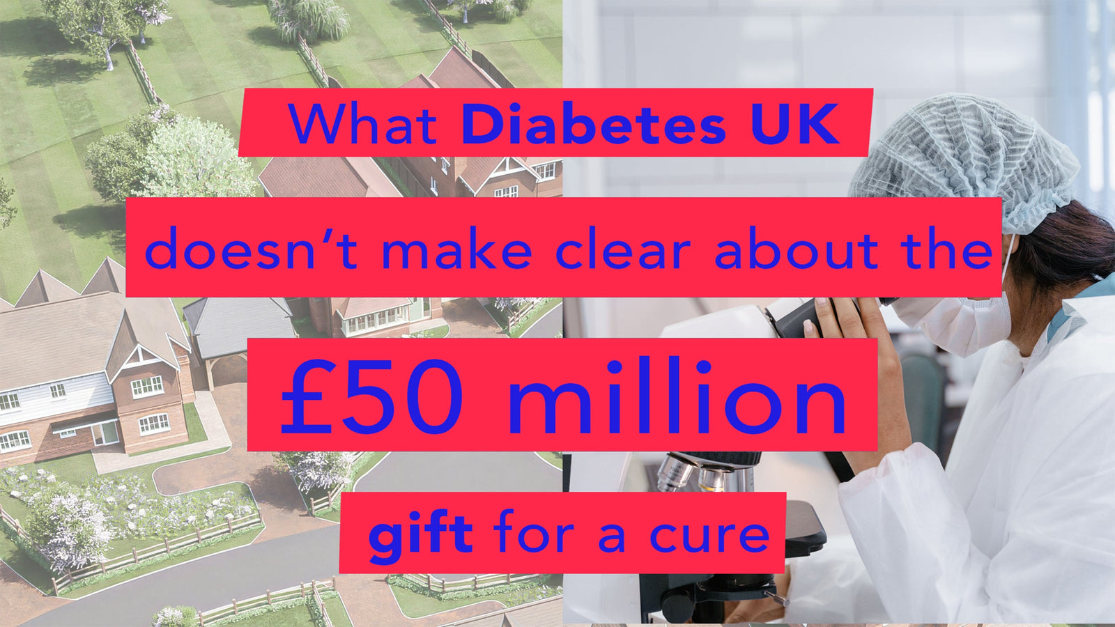 What Diabetes UK doesn’t make clear about the £50 Million Fund for a Cure