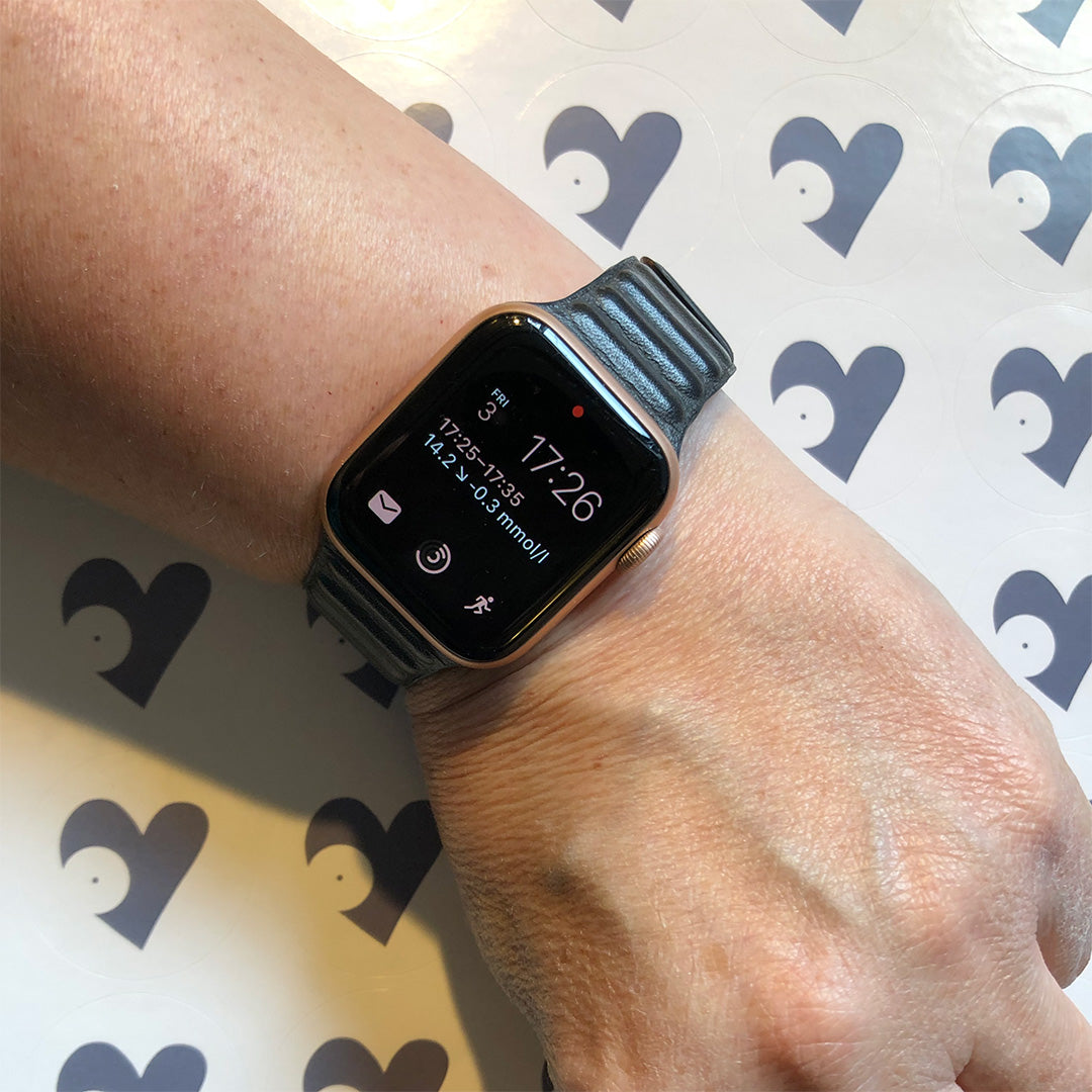 How to see blood sugar on an Apple Watch using Shuggah