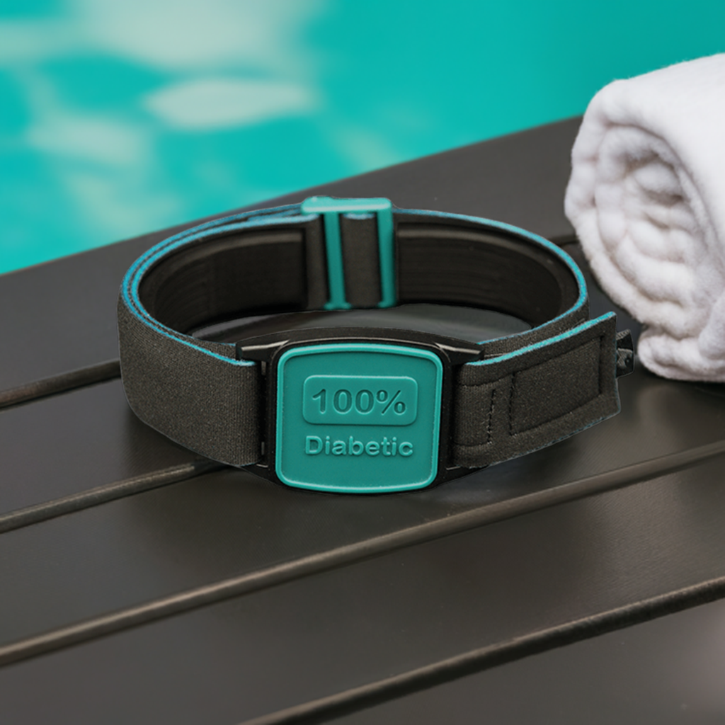 Freestyle Libre 2 CGM Sports &amp; Swim Armband - Teal 100 Libreband