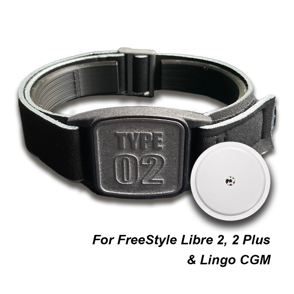 【HEYMAEVE】Libreリング Libre 2/2 Plus CGM Armband Cover - Sports & Swim Magenta
