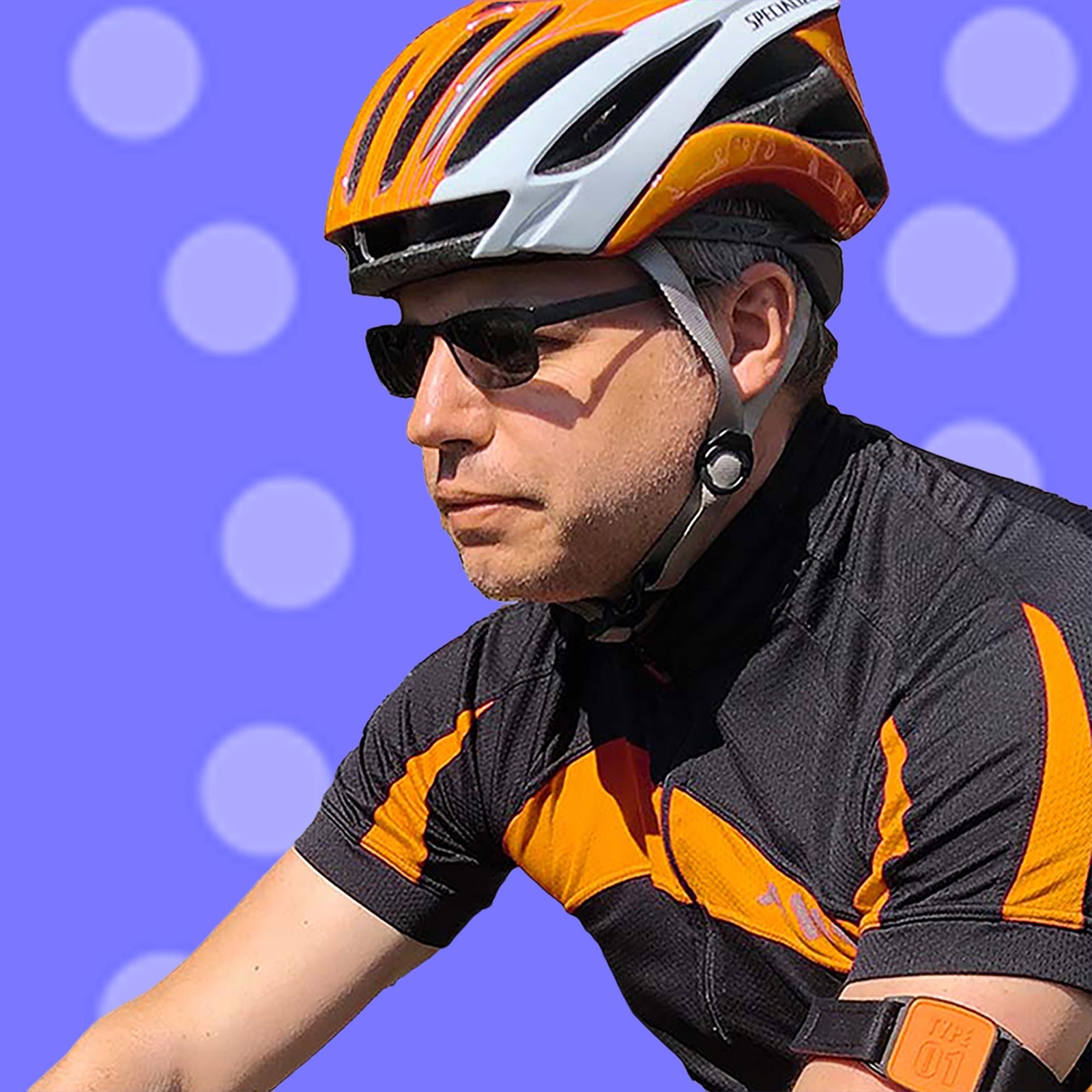 Libreband CGM armband for FreeStyle Libre sensors worn on upper arm, Type 01 collection.
