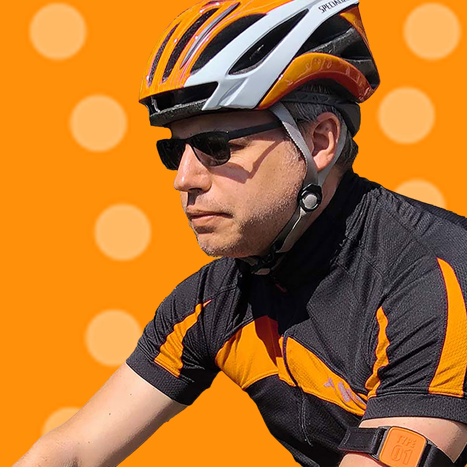 Libreband CGM armband for FreeStyle Libre sensors worn on upper arm, Type 01 collection.