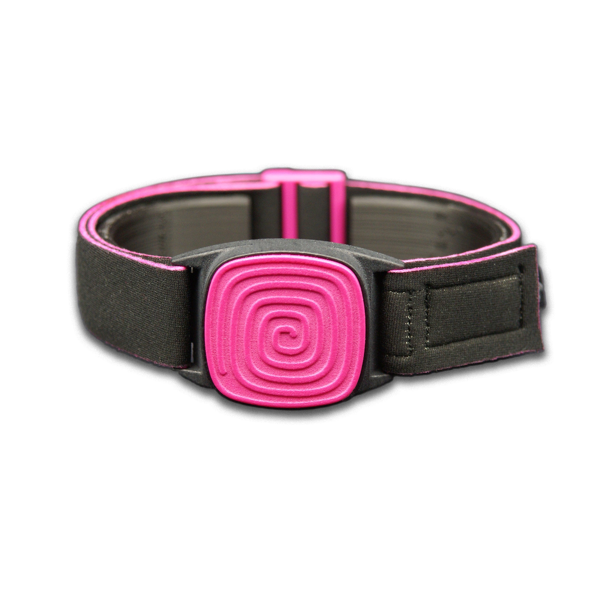 Libreband+ armband for Blucon. Magenta cover with Swirl design. 